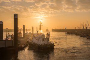 Der Tag erwacht: Morgenrunde am Südstrand in Wilhelmshaven dsc01090-1