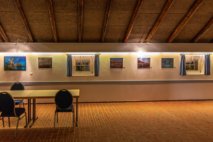 Meine erste Ausstellung: Bis Oktober 2018 in der Mühlenscheune Accum