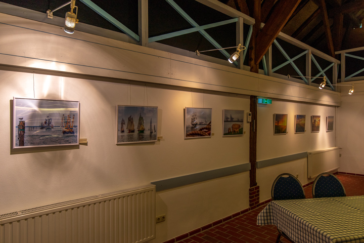 Meine erste Ausstellung: Bis Oktober 2018 in der Mühlenscheune Accum